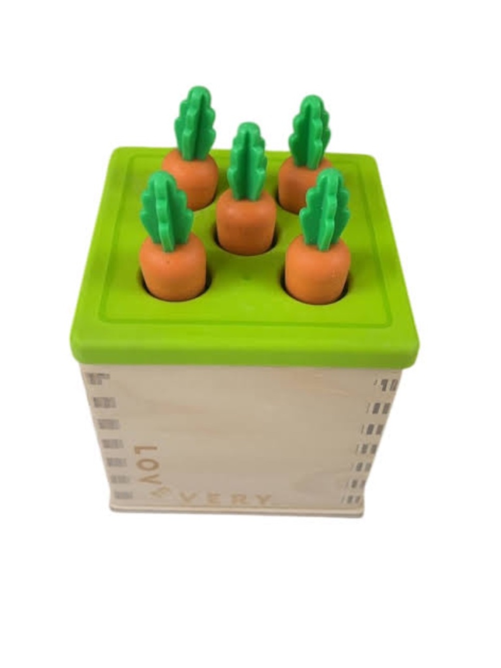 Lovevery Carrot Lid & Carrots Coin Lid & Coins